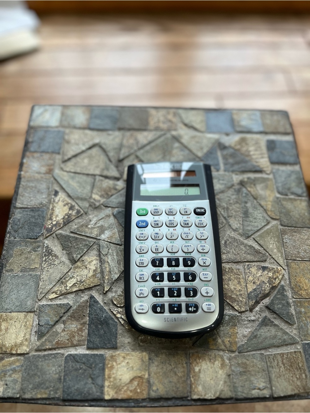 Texas Instruments Silver and Black Scientific Calculator